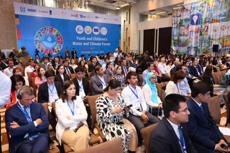 Youth-Led Action at Dushanbe Water Conference 2024